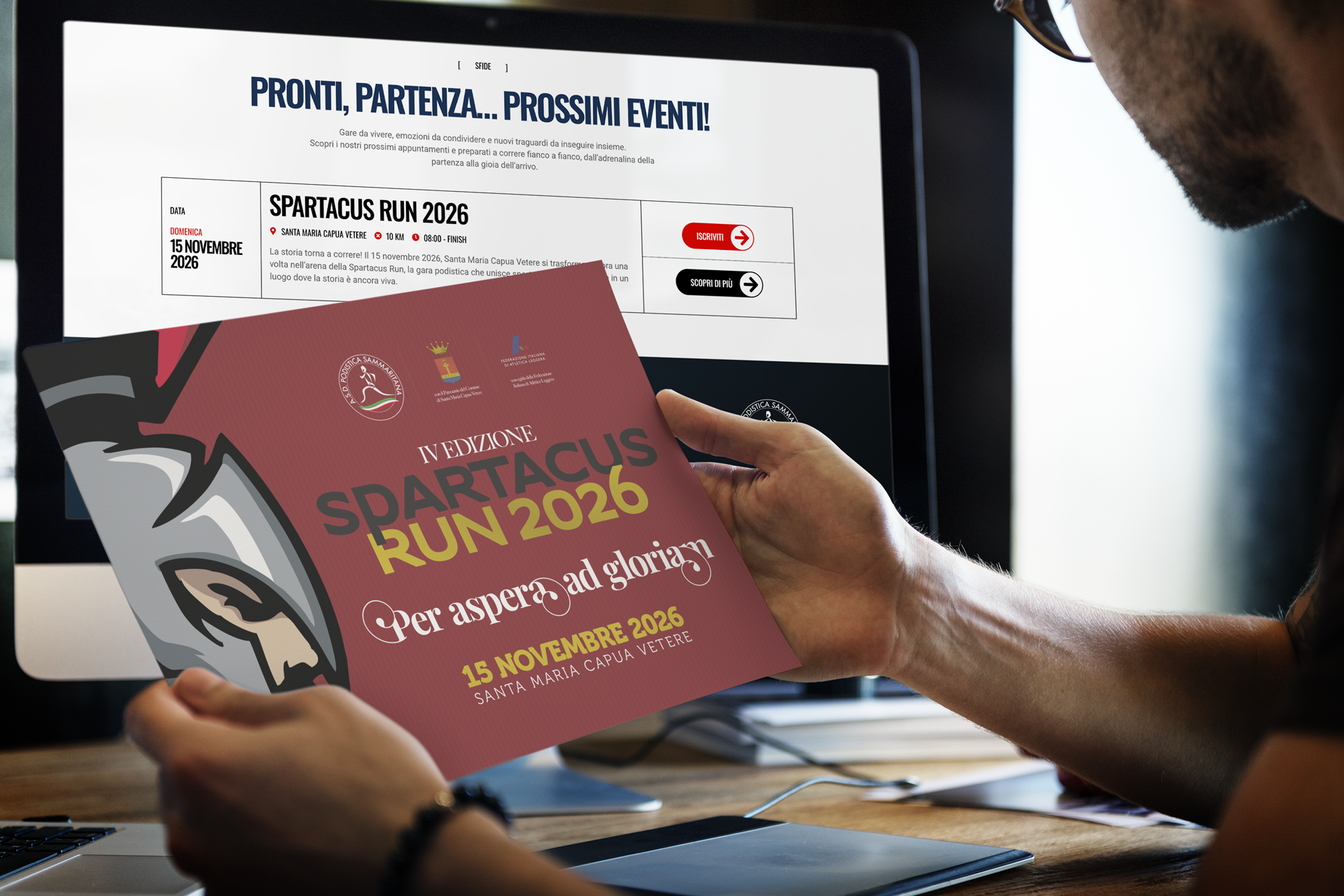 Spartacus Run. Il 15 Novembre si torna a correre nella storia